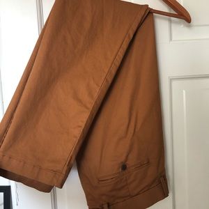 Gap, slim fit stretch chinos. 32x30.